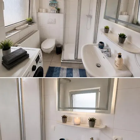 홈스테이 Perle Doppelzimmer Mit Separatem Bad Hüde